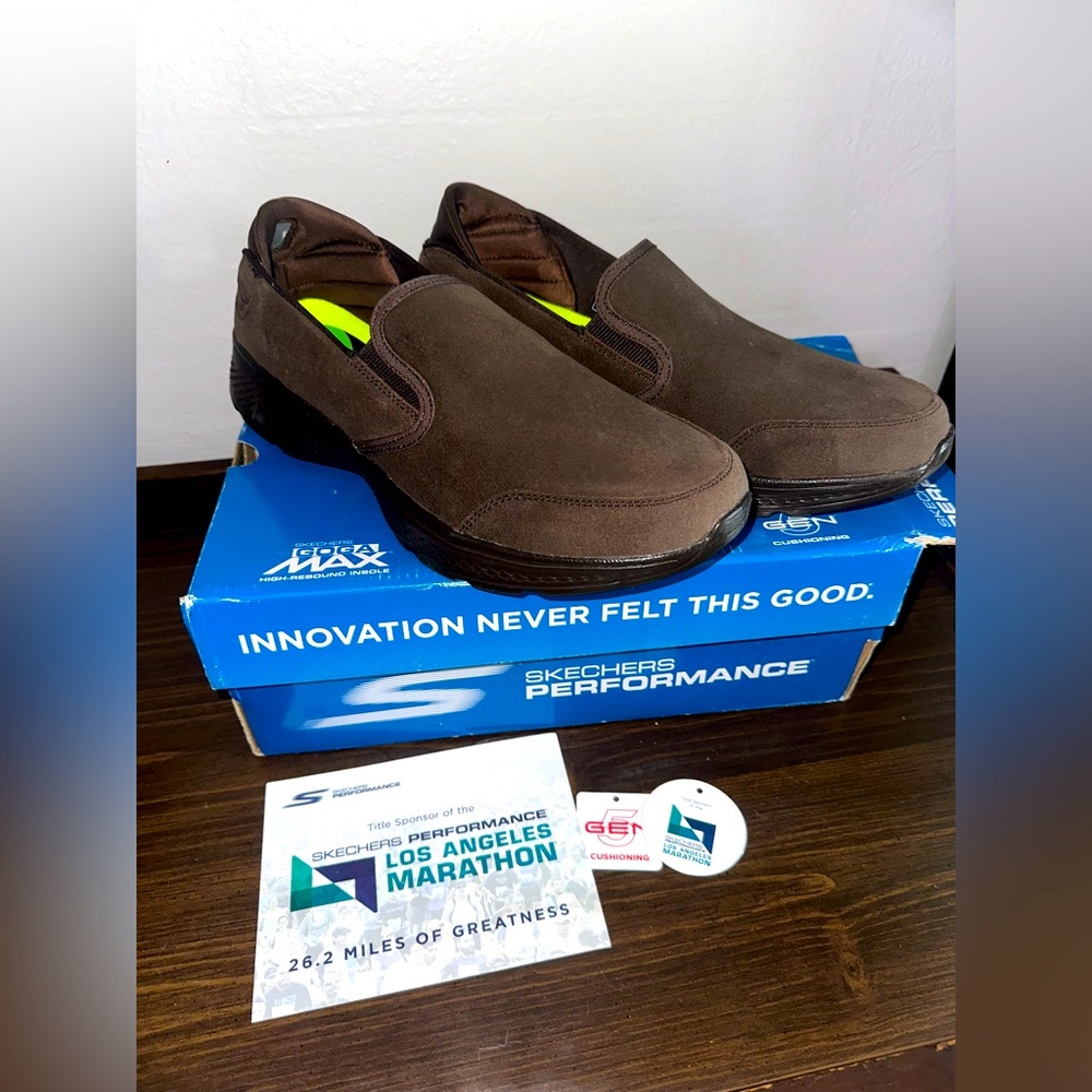skechers goga max go walk gen 5 men’s size 10.5